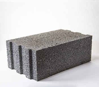 Керамзитобетонные блоки строительные «Термокомфорт» полнотелые шириной 300 мм