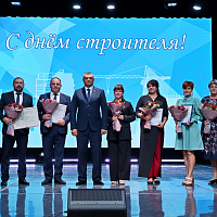 Награждение в честь Дня строителя